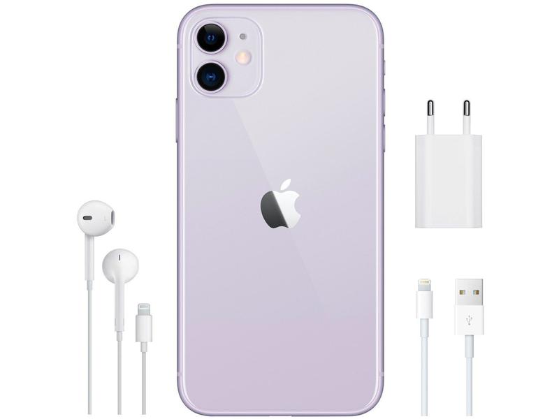 Usado: iPhone 11 64GB Roxo Bom Bateria 70% - Trocafy Apple